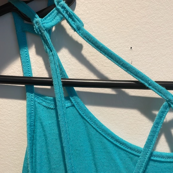 PINK Turquoise “Good Times” Crop Top - Picture 6 of 6